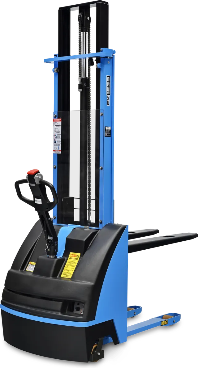 PX 1235: 1.200 kg e 3.500 mm de elevação